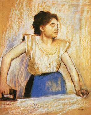 Edgar Degas Girl at Ironing Board China oil painting art